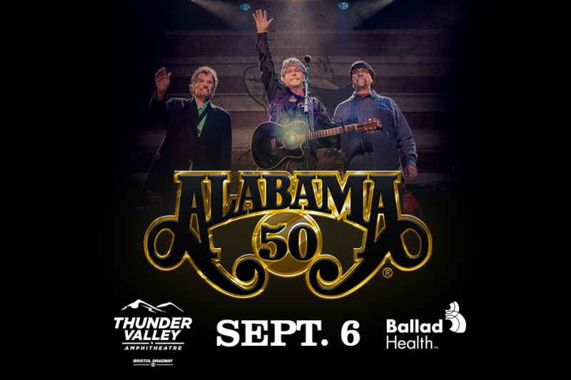 ALABAMA Concert At The Thunder Valley Amphitheatre Rescheduled To