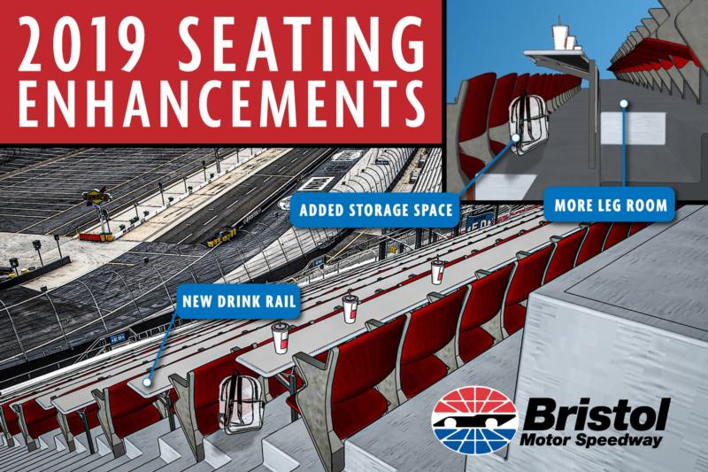 Bristol Motor Speedway Interactive Seating Chart