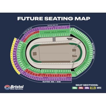 Bristol Motor Speedway NASCAR Seating Chart