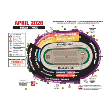 Friday Seating Chart