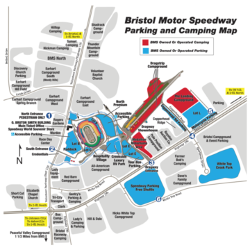 Parking & Camping Map
