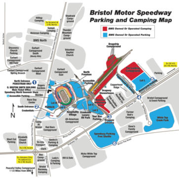 Parking & Camping Map