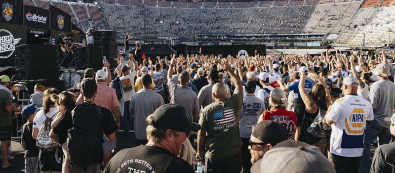 The Pre-Race Infield Experience never disappoints at Bristol.