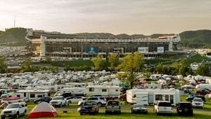 Camping At Bristol