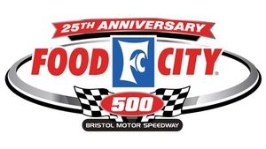 25th Ann Food City 500 Logo