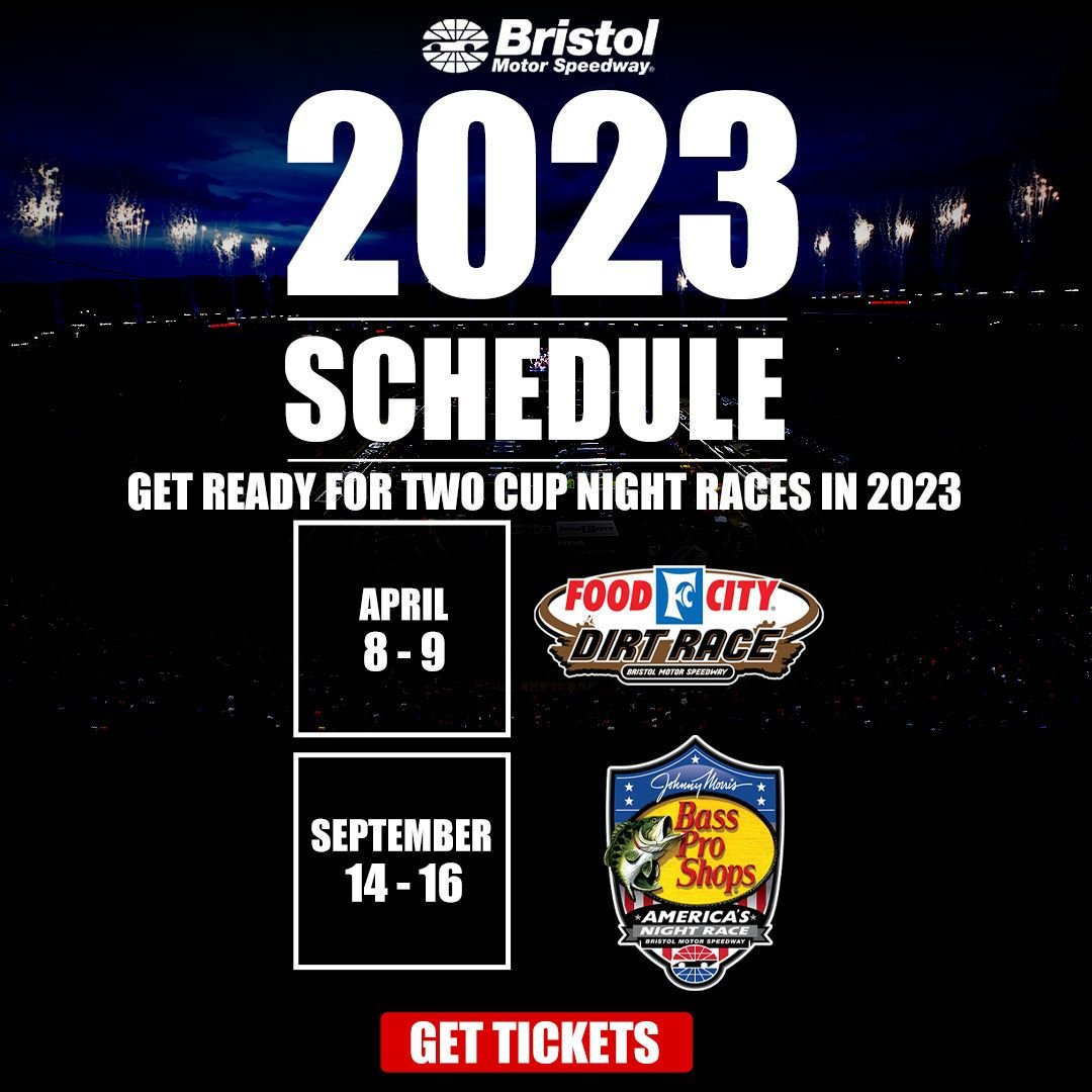 Two thrilling nights of NASCAR Cup Series racing returning to Bristol