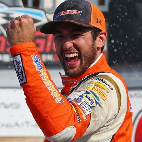 Chase Elliott dirt