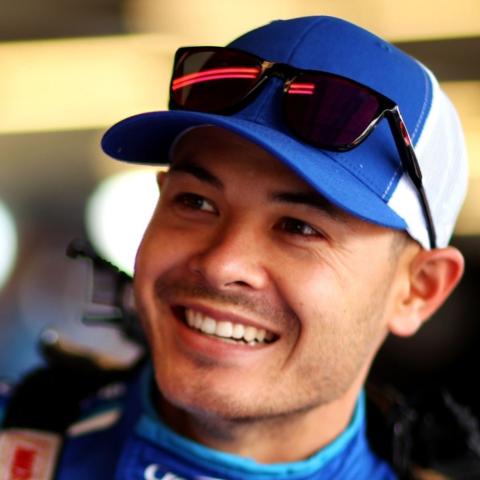 Kyle Larson is entered in the Super Late Model class.