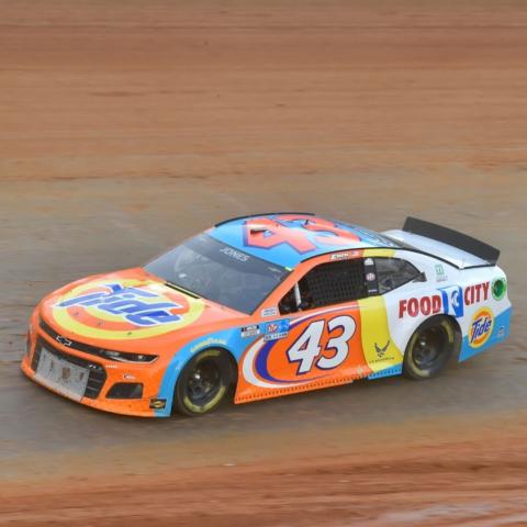 Food City will sponsor the iconic No. 43 Chevy driven by Erik Jones in the Food City Dirt Race, Easter Sunday, April 17 at BMS.