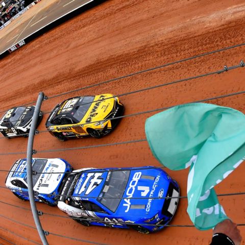 While SIM setups have improved most NASCAR Cup and Truck series drivers say that preparation for the dirt races at Bristol on April 7-9 will mostly take place during Bush's Beans Practice Day and Bush's Beans Qualifying heat races on Friday and Saturday.