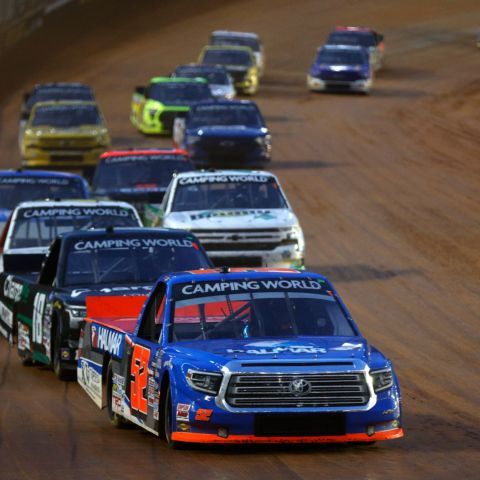 Drivers in the NASCAR Craftsman Truck Series will take the green flag for the WEATHER GUARD Truck Race on Dirt Saturday at 8 p.m. ET with TV coverage on FS1 and radio coverage on MRN Radio.