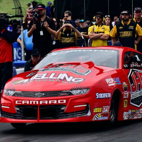 Erica Enders ended a drought from Winner's Circle by racing to the NHRA Thunder Valley Nationals victory Sunday at history Bristol Dragway. It was Enders' third Bristol victory and her first NHRA win since last October in Las Vegas.