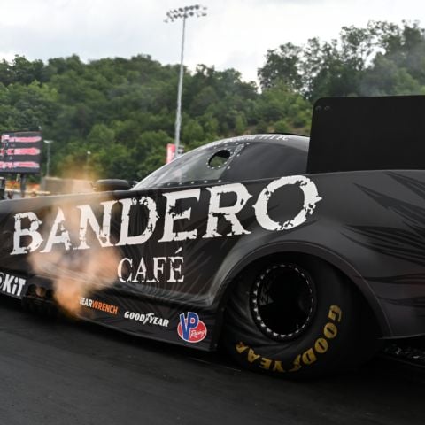 Alexis DeJoria is looking for more Funny Car success at Bristol Dragway.
