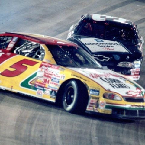 Dale Earnhardt and Terry Labonte were two of the main players in two of our 10 top moments from America's Night Race.