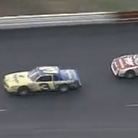 Dale Earnhardt famously won with no power steering in the 1985 spring race and held off rival Ricky Rudd while doing so.