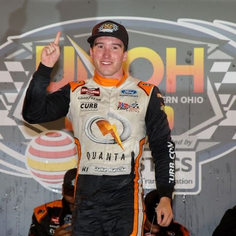 Jake Garcia won in his 94th start and also broke a winless drought for his team ThorSport Racing in the NASCAR Craftsman Truck Series with his Bristol win.