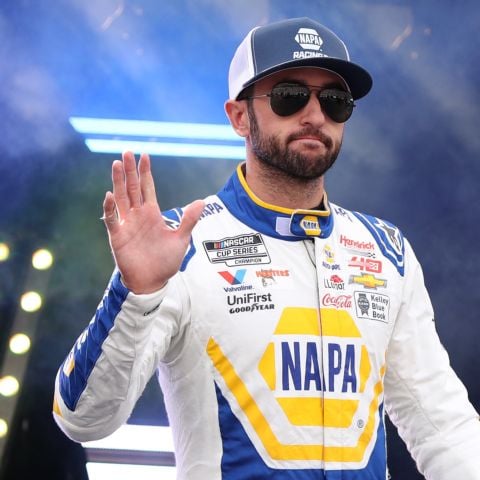 Chase Elliott, who starts 27th in his No. 9 Chevrolet for Hendrick Motorsports, selected "Holding My Own" by Eric Church as his walk out music for America's Night Race.