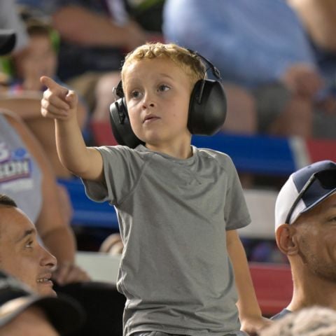 Fans come in all ages and sizes. Bristol's free kids policy on Thursday and Friday's racing allows children 12 and under in for free with paid adult tickets.