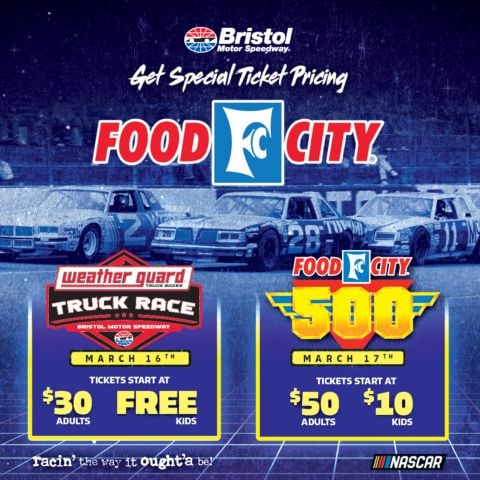 Food City tickets on sale