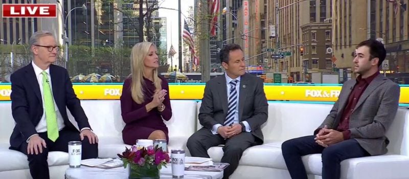 Elliott chatted with the gang at FOX & Friends during his NYC media tour.