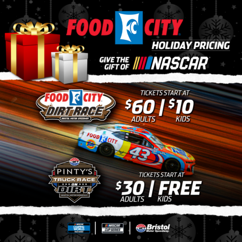 Food City tickets Dec 2021