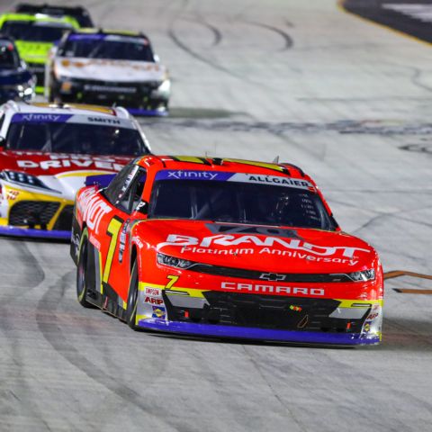 Two-time Bristol winner Justin Allgaier (7) is ready for another big weekend at Bristol and is another qualifier for the Xfinity Dash for Cash.