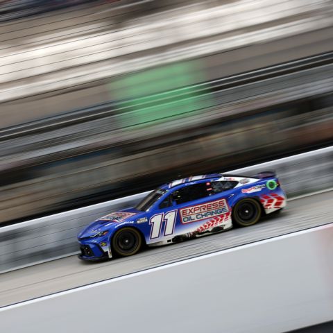It was Denny Hamlin's fourth Cup victory at BMS, and first in the Food City 500.