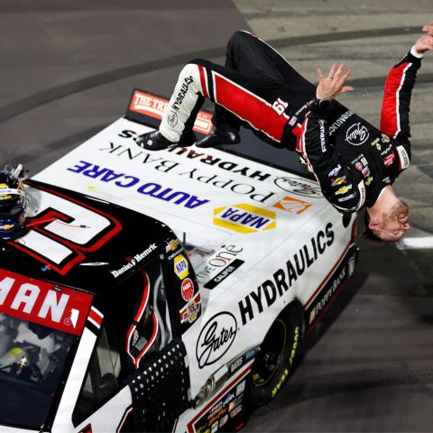 Daniel Hemric could claim a $150,000 Triple Truck Challenge bonus with a win on Friday at Bristol