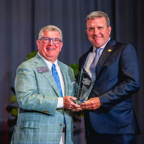 Jerry Caldwell is officially inducted into the Class of 26 Tennessee Sports Hall of Fame.