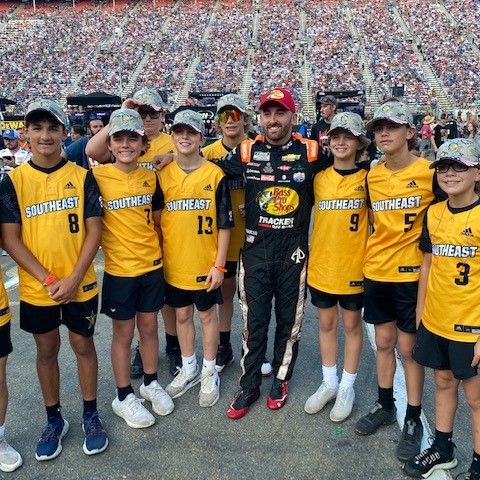 The Nolensville Little League All-Stars met NASCAR driver Austin Dillon, who played in the Little League World Series in his younger days.