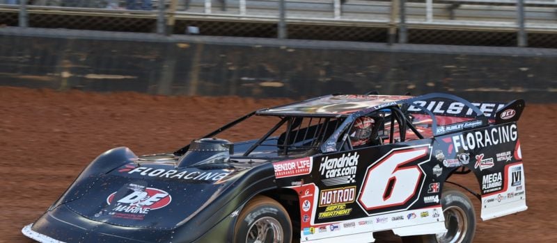 Kyle Larson had great success in a variety of dirt races at Bristol, scoring second place finishes in Dirt Late Model and World of Outlaws sprint car events on the dirt-covered high banks.
