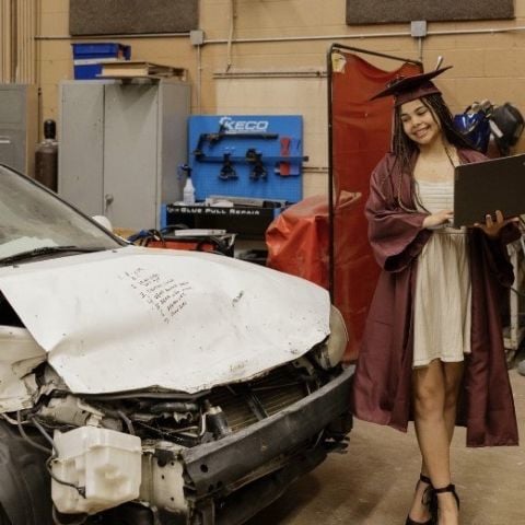Elizabethton's Madison Warren of Unaka High School is one of two winners of the Dale Earnhardt Jr. Scholarship in 2026.