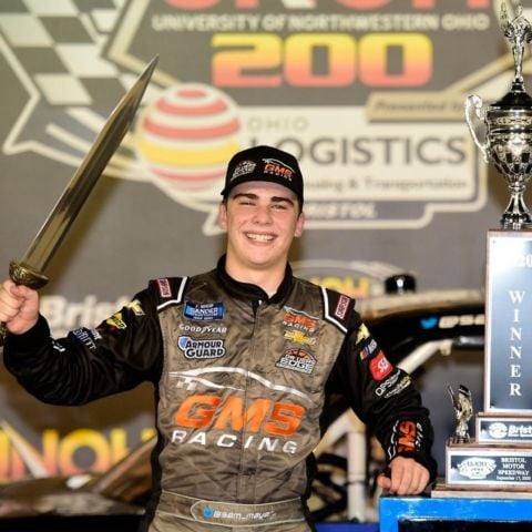 Sam Mayer broke onto the scene in 2020 at Bristol by sweeping victories in the CRAFTSMAN Truck Series and ARCA Mendards Series on the same night.