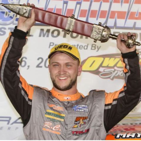 Austin Maynard scored the win in Street Stock competition at the US Short Track Nationals at Bristol Motor Speedway.