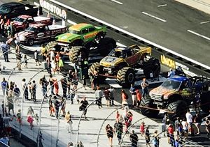 Monster Trucks get ready to roll Saturday at Bristol.