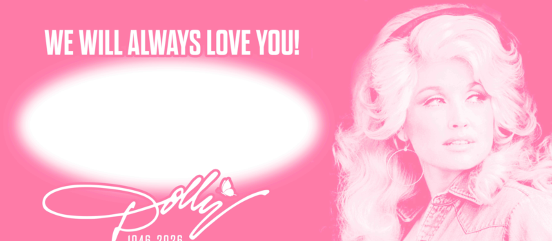 This Dolly Parton tribute banner will hang in the BMS Fan Zone, which features white space to allow fans to write special messages to Dolly and autograph it throughout the weekend. The specs of the banner are 15 feet wide by 7 feet tall.