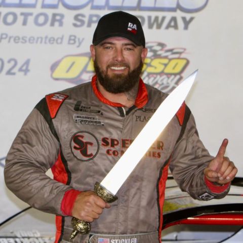 Cody Stickler claimed a bucket-list Bristol victory for his racing resume by winning the Midwest Modfieds feature in the US Short Track Nationals.