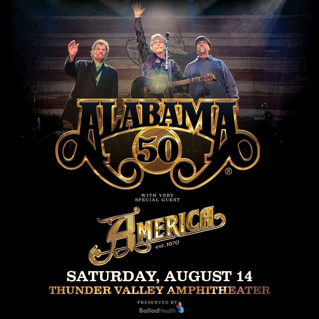 Rock band legends America unites with Alabama for their 50th