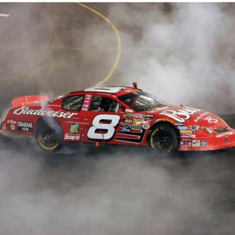 Dale Earnhardt Jr. yelled "It's Bristol, Baby!" in Victory Lane when he won America's Night Race in 2004.