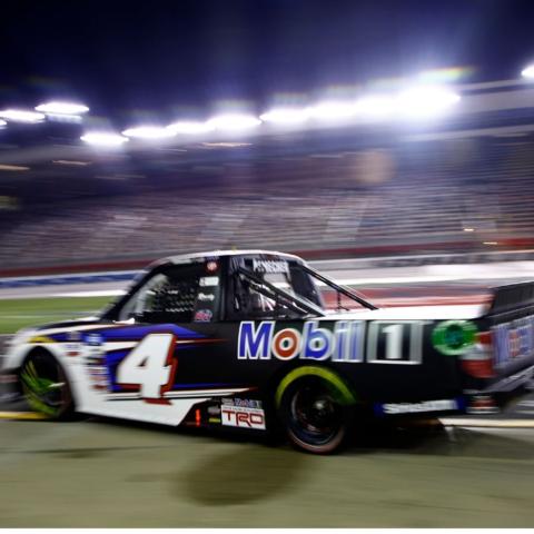 John Hunter Nemechek won the regular season title in the NASCAR Camping World Truck Series.