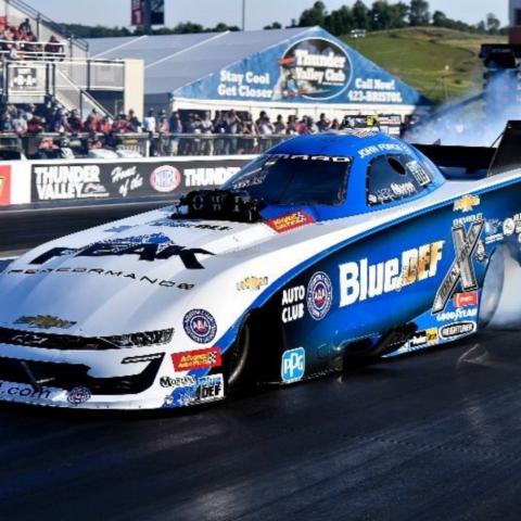 John Force is a 16-time NHRA Funny Car world champion and a four-time winner of the NHRA Thunder Valley Nationals at Bristol Dragway. He is in the hunt for another series crown as the circuit returns to Tennessee for a round of its Countdown to the Championship Playoffs, Oct. 15-17. 