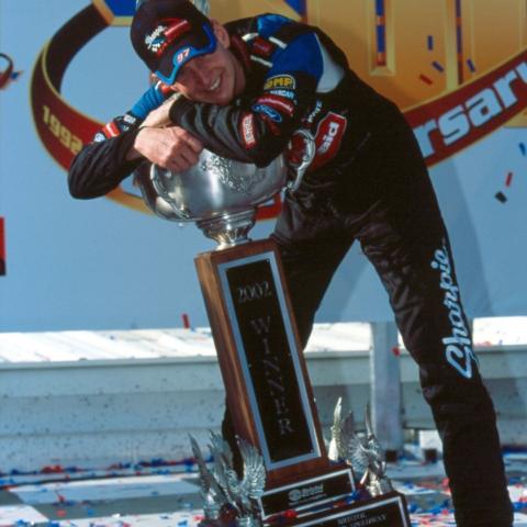 Kurt Busch scored his breakthrough NASCAR Cup Series victory at Bristol Motor Speedway during the 2002 Food City 500. He is part of an elite fraternity of drivers who claimed their first series victories at Bristol, including Dale Earnhardt Sr., Rusty Wallace, Ernie Irvan and Elliott Sadler. 