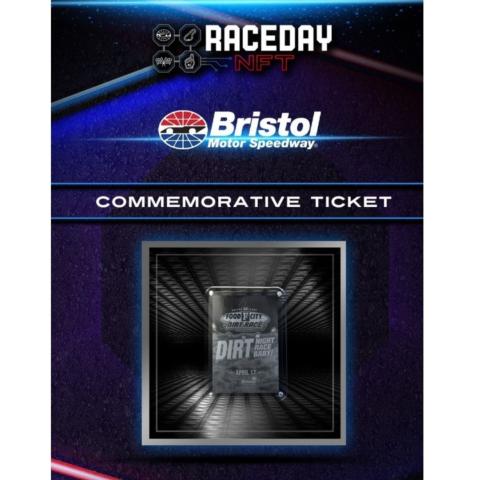 On Easter Sunday, 5,000 commemorative Food City Dirt Race Bristol ticket NFTs will be available, including 500 golden tickets. These are free to Sunday ticketholders and $10 for all other customers. 