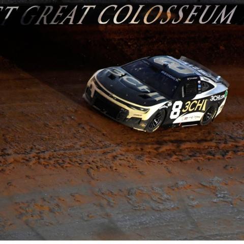 Tyler Reddick led 99 laps of the Food City Dirt Race and appeared on his way to his first Cup Series victory before contact on the final lap in turn three with Chase Briscoe opened the door for Kyle Busch to take the checkered flag Sunday night at Bristol Motor Speedway.