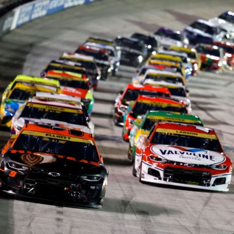 Magic happens when 40 NASCAR Cup Series cars are unleashed at the Bass Pro Shops Night Race at BMS.