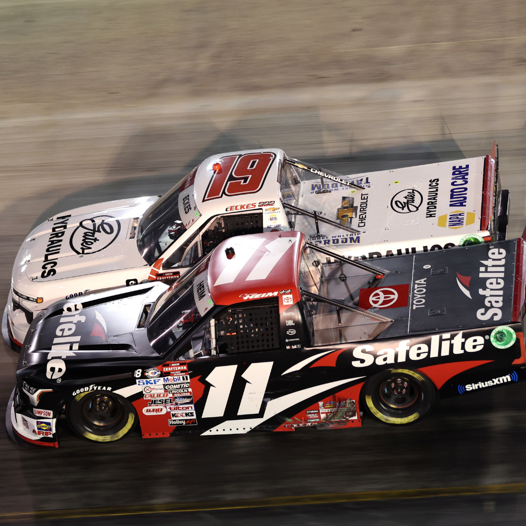 Heim makes late move to win UNOH 200 presented by Ohio Logistics News Media Bristol Motor Speedway