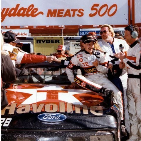 In one of the closest races in BMS history, Davey Allison claimed the 1990 Valleydale Meats 500 at Bristol by taking the photo-finish victory over rival Mark Martin. The moment was named No. 4 on the top 15 list by an elite panel of journalists and historians.