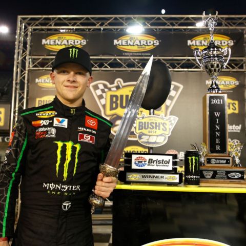 Ty Gibbs, who drives the No. 54 for Joe Gibbs Racing, has claimed several victories at Bristol Motor Speedway over the years, including multiple wins in the ARCA Menards Series.