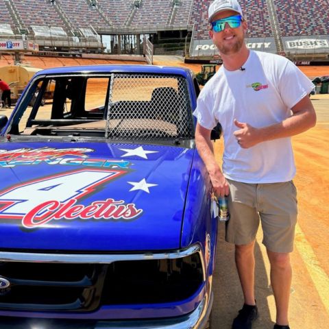 Youtube sensation Cleetus McFarland and 29 of his friends are going to race Ranger Trucks on the BMS dirt Saturday, April 22 at 5 p.m. in a special 50-lap race called the Danger Ranger on Dirt.