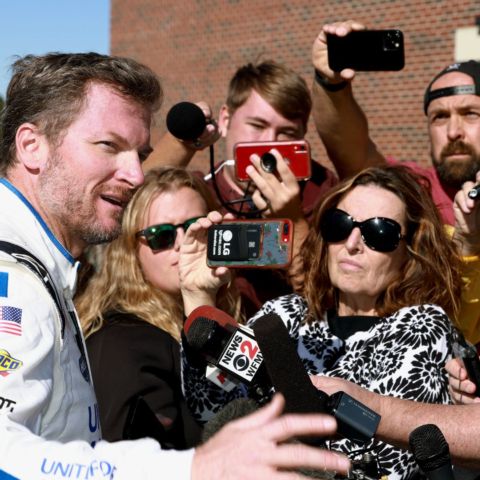 NASCAR Hall of Fame member Earnhardt Jr. continues to be a popular subject for the media given his vast knowledge of racing and his many activities that he is involved with at the track.
